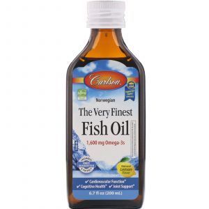 Рыбий жир, Fish Oil, Carlson Labs, норвежский, апельсин, 200 мл (Default)