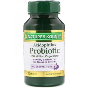 Пробиотики (Acidophilus Probiotic), Nature's Bounty, 120 таблеток (Default)