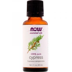 Олія кипарису, Oil Cypress, Now Foods, Essential Oils, 100% чиста, ефірна, 30 мл