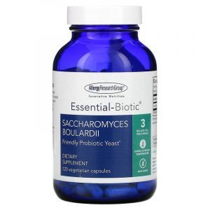 Сахаромицеты буларди, Saccharomyces Boulardii, Allergy Research Group, пробиотические дрожжи, 120 вегетарианских капсул