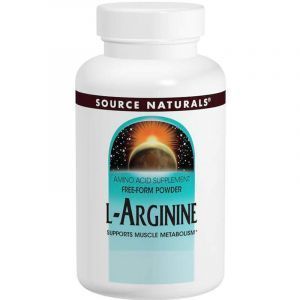  L-аргинин, L-Arginine, Source Naturals, порошок (100 г). (Default)