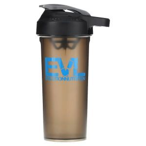 Шейкер, EVL Sport Shaker, EVLution Nutrition, черный, 828 мл