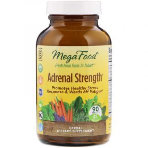 Поддержка надпочечников, Adrenal Strength, MegaFood, 90 таблеток (Default)