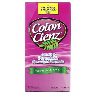 Очищение кишечника, Colon Clenz, Natural Balance, 120 кап.
