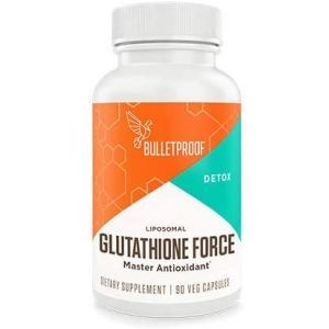 Глутатион липосомальный, Glutathione Force, Bulletproof, 500 мг, 90 вегетарианских капсул