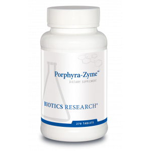 Растительный концентрат, детоксикация, Porphyra-Zyme, Biotics Research, 270 таблеток
