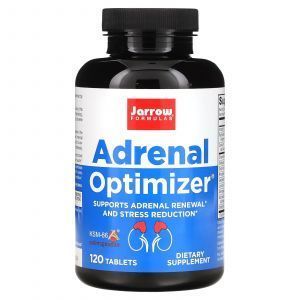 Поддержка надпочечников, Adrenal Optimizer, Jarrow Formulas, 120 таблеток