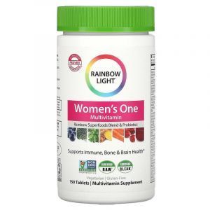 Витамины для женщин (Multivitamin), Rainbow Light, Just Once, 150 таблеток (Default)