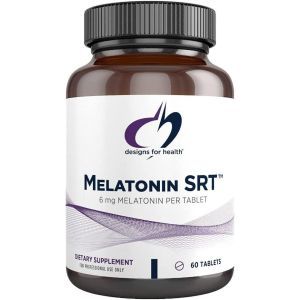 Мелатонин, Melatonin SRT, Designs for Health, 6 мг, 60 таблеток с замедленным высвобождением