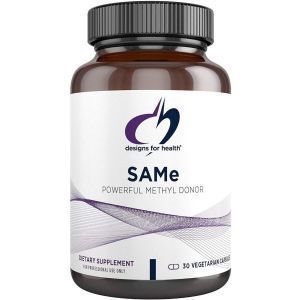 S-аденозилметионин, SAMe, Designs for Health, 30 вегетарианских капсул