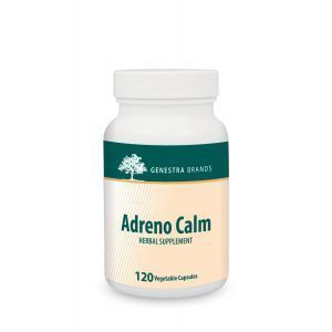 Адаптоген, травяная формула, Adreno Calm, Genestra Brands, 120 вегетарианских капсул