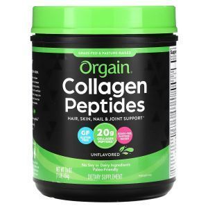 Коллагеновые пептиды, Collagen Peptides, Orgain, без вкуса, 454 г
