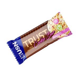Протеиновое печенье, Trust Cookie Bar, USN, белый шоколад и малина, 60 г
