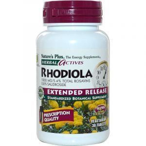 Родиола розовая (Rhodiola, Extended Release), Nature's Plus, 1000 мг, 30 таб. (Default)