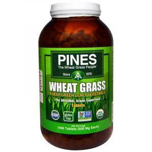 Пророщенная пшеница, Wheat Grass, Pines International, 1400 таблеток (Default)
