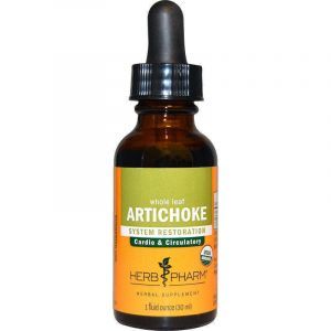 Артишок, экстракт листьев, Artichoke, Herb Pharm, органик, 30 мл