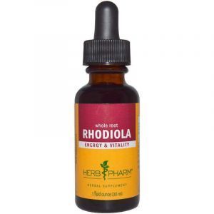 Родиола розовая, экстракт корня, Rhodiola, Herb Pharm, органик, 30 мл