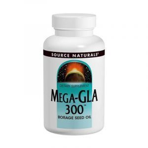Масло огуречника (Mega-GLA 300), Source Naturals, 60 капсул (Default)