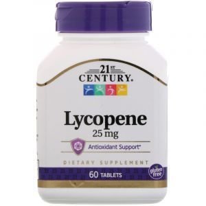Ликопин (Lycopene), 21st Century, 25 мг, 60 таблеток (Default)