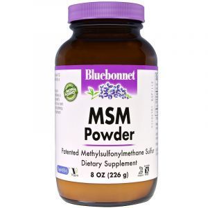 МСМ, MSM, Bluebonnet Nutrition, порошок, 226 г. (Default)