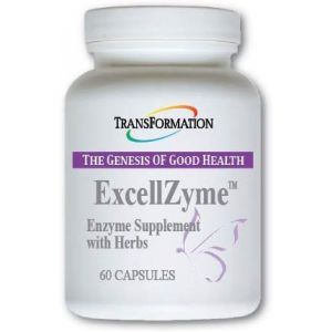 Поддержка энергии, ExcellZyme, Transformation Enzymes, 60 капсул