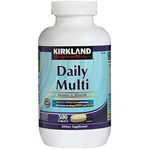 Мультивитамины и минералы, Daily Multi, Kirkland Signature, ежедневные, 500  таблеток