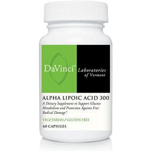 Альфа-липоевая кислота, Alpha Lipoic Acid, DaVinci Laboratories of  Vermont, 300 мг, 60 капсул