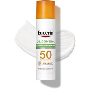Солнцезащитный лосьон для лица, Oil Control, Eucerin, легкий, SPF 50, 75 мл