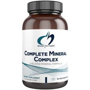 Минеральный комплекс (без железа), Complete Mineral Complex, Designs for Health, 90 вегетарианских капсул