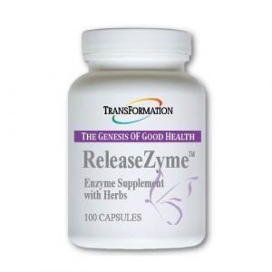 Средство от запоров, ReleaseZyme, Transformation Enzymes, 100 капсул