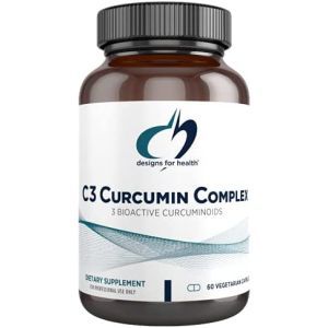 Куркуминоиды, C3 Curcumin Complex, Designs for Health, 400 мг, 60 вегетарианских капсул