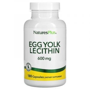 Лецитин, Яичный желток, Nature's Plus, 600 мг, 90 ка