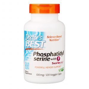 Фосфатидилсерин (Phosphatidylserine), Doctor's Best, 100 мг, 120 кап. (Default)