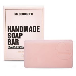 Брусковое мыло ручной работы Вишня, Handmade Soap Bar, Mr. Scrubber, в подарочной коробке, 100 г
