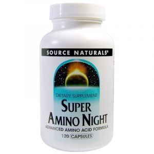 Аминокислотный комплекс, Super Amino Night, Source Naturals, 120 кап. (Default)