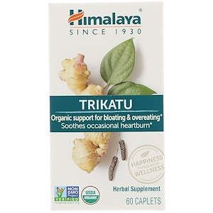 доровое пищеварение, Trikatu, Himalaya Herbal Healthcare, 60 каплет