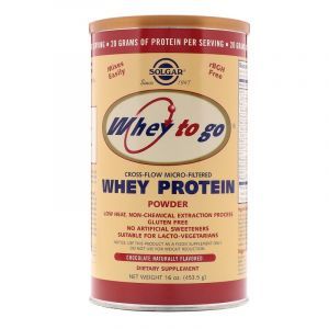 Сывороточный протеин, шоколад, Whey Protein, Solgar, порошок, 453.5 г (Default)