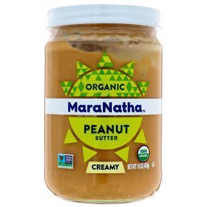 Сливочное арахисовое масло, Peanut Butter, MaraNatha, органик, 454 г (Default)