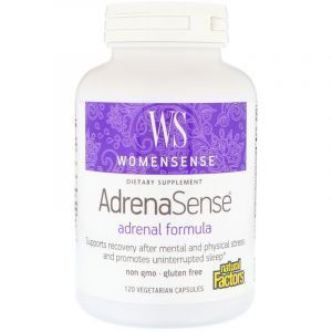 Поддержка надпочечников, AdrenaSense, Natural Factors, 120 капсул (Default)