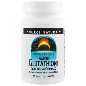 Глутатион, Source Naturals, 50 мг, 100 таб. (Default)