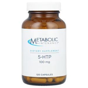 5-гидрокситриптофан, 5-HTP, Metabolic Maintenance, 100 мг, 120 капсул