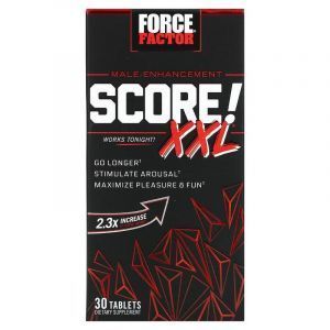 Поддержка мужского здоровья, Score! XXL, Force Factor, 30 таблеток
