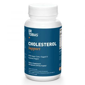 Поддержка здорового уровня холестерина, Cholesterol Support, Dr Tobias, 60 вегетарианских капсул