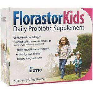 Пробиотики для детей, (Kids Probiotic Sachets), Florastor, 250 мг, 20 капсул