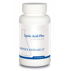 Альфа-липоевая кислота, Lipoic Acid Plus, Biotics Research, 90 капсул