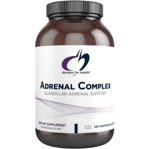 Поддержка надпочечников, Adrenal Complex, Designs for Health, 240 капсул