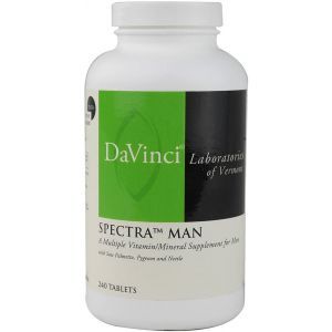 Витамины и минералы для мужчин, Spectra Man, DaVinci Laboratories of Vermont, 240 таблеток