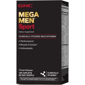 Мультикомплекс для мужчин, Multivitamin for Men, GNC Mega Men, Sport, повышение производительности, мышечной функции и общего состояния здоровья, 180 каплет