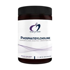 Фосфатидилхолин, Phosphatidylcholine, Designs for Health, порошок, 300 г