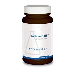 Йод, Iodizyme-HP, Biotics Research, 120 таблеток